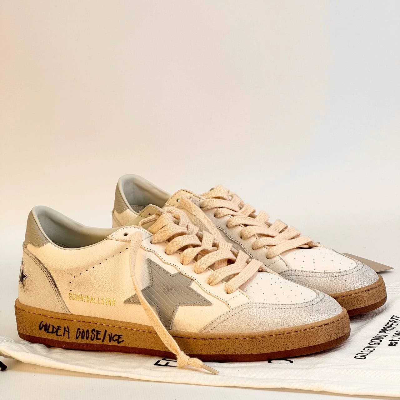 Golden Goose Ball star gray