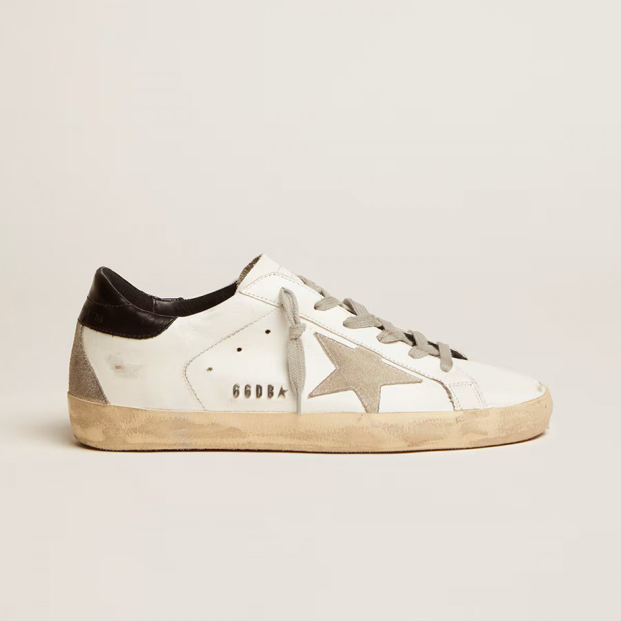 Golden Goose Super Star / Black hell tab / Черная пятка