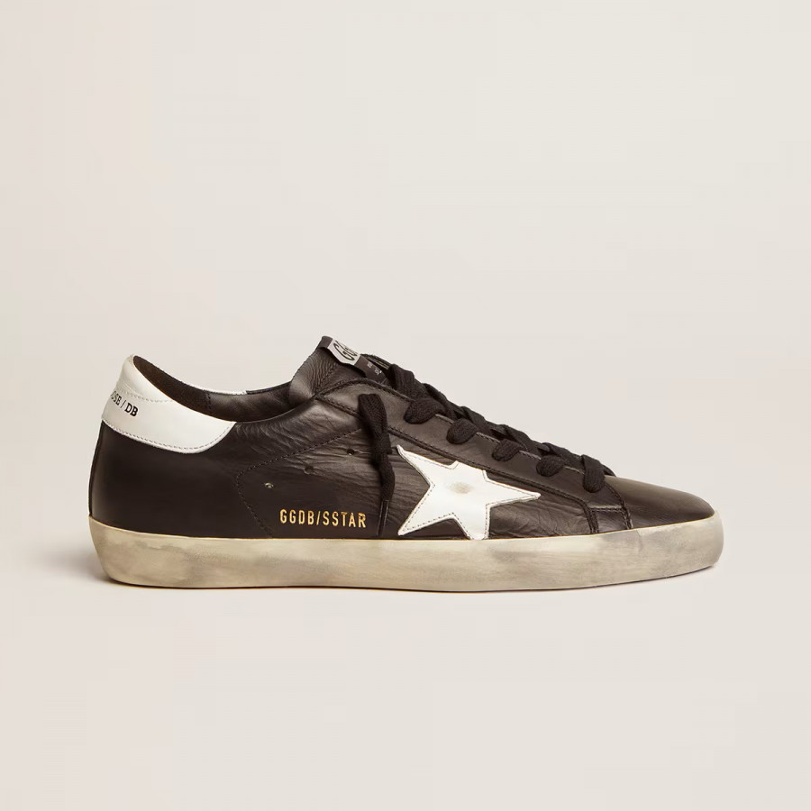 Golden Goose Super Star / Black-white star / Черн-бел звезда